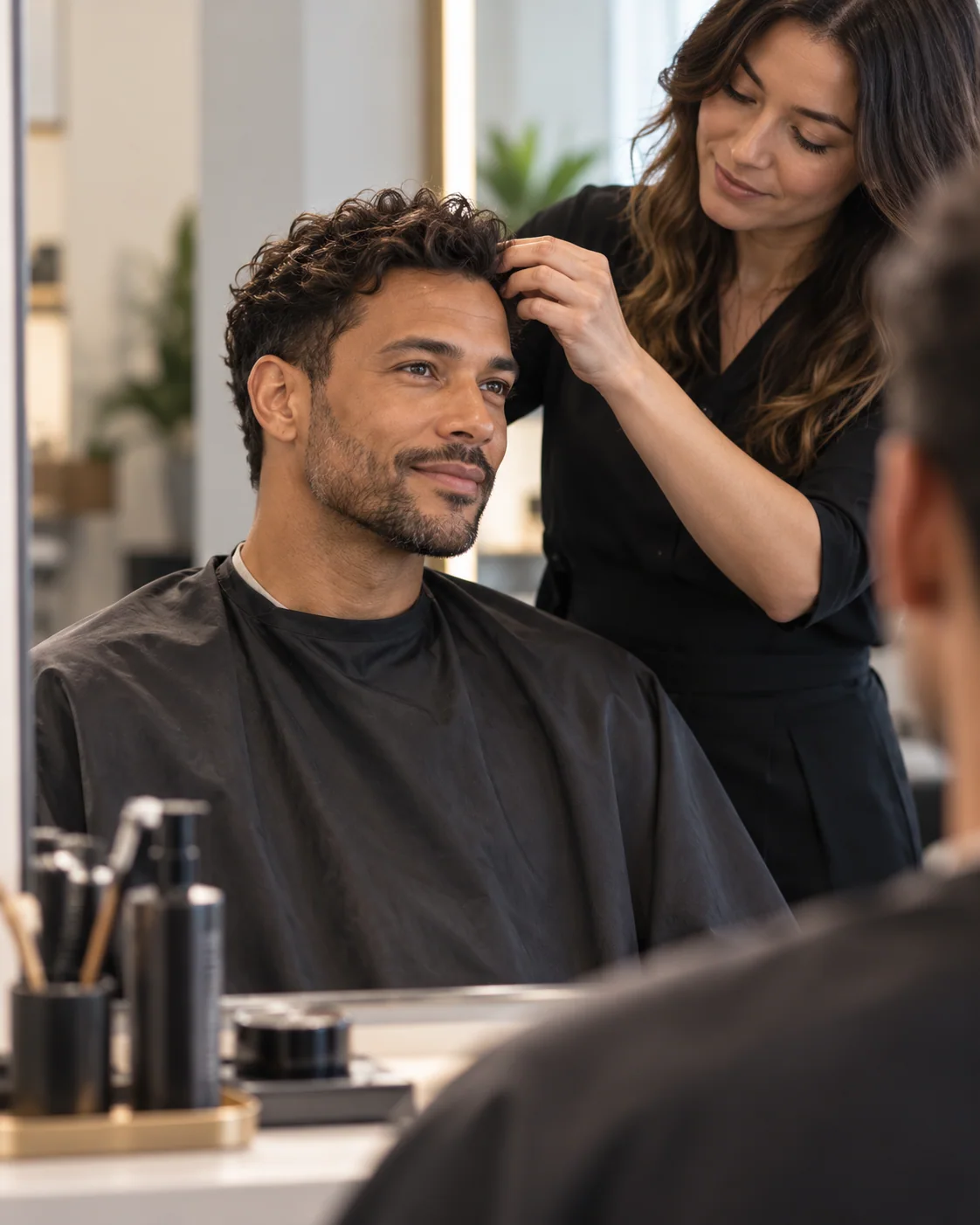 Illustrative hair replacement style example: Fresh Style
