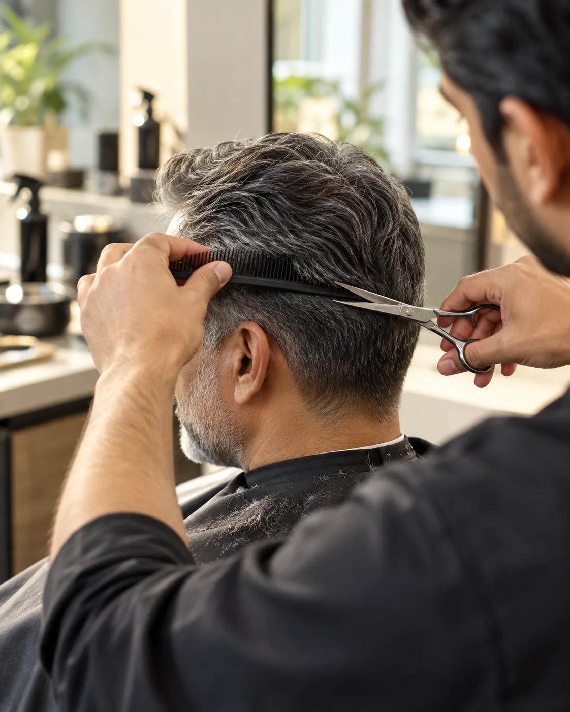 Illustrative barbering style example: Fresh Style
